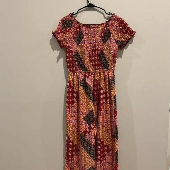 Xhilaration Floral Jumpsuit - Picture 3 of 4